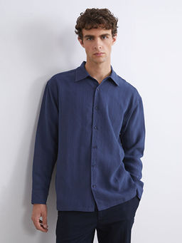 Regular Fit Uzun Kollu Arm?rl? Erkek G?mlek