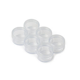 Gamma Туба T-110 пластик d 3 см x 2 см 6 шт прозрачная