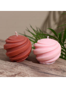 Свеча фигурная формовая «Шар», 5×5×5 см, соевый воск, МИКС