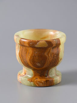 Набор: ступка с пестиком, оникс, 7×8×8.5 см