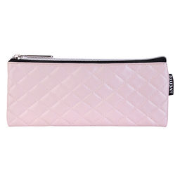 Пенал "Artique" 21,5x9x1 см, плоский для 35 предметов, на молнии, стеганная искусственная кожа наппа до -40C, с подкладом, бежевый