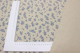 Теплый хлопок Луана цв.св.бежево-оливковый, ш.1.5м, хлопок-100%, 160гр/м.кв - Купава фото 4