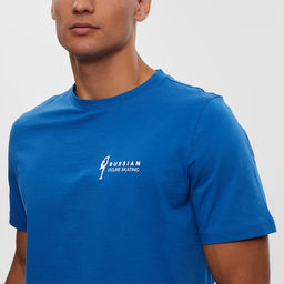 Футболка President Спорт.Фигурное катание, размер, S, цвет синий