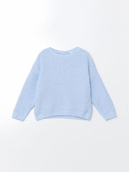 Bisiklet Yaka K?z Bebek Triko Kazak