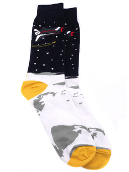 Носки р.40-45 Космос Космонавт на луне - Krumpy фото 2