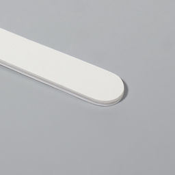 Цена за 10 шт. Пилка для ногтей, прямая, 200/240 грит, 18 см, белая