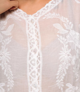 Блуза #КТ34 (5), белый - Dommod фото 5