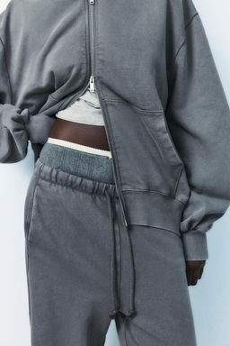 STRAIGHT-LEG PLUSH TROUSERS - Zara фото 21