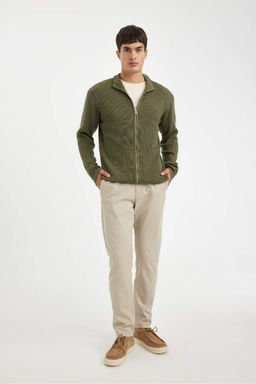 Хлопковые брюки скинни Jogger - Defacto фото 3