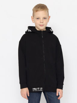CRB wear/CSJB 63751-22-393 Толстовка для мальчика,черный/Ex.Cherubino