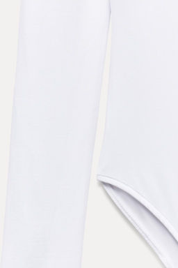 LONG SLEEVE POLYAMIDE BODYSUIT - Zara фото 25