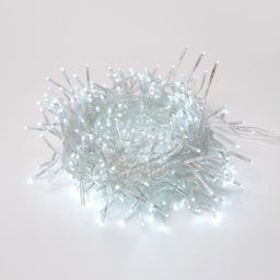 ULD-S0600-400/DTA WHITE IP20 FIRECRACKER Гирлянда светодиодная с контроллером Фейерверк, 6м. 400 светодиодов. Белый свет. Провод прозрачный. ТМ Uniel - Volpe фото 2