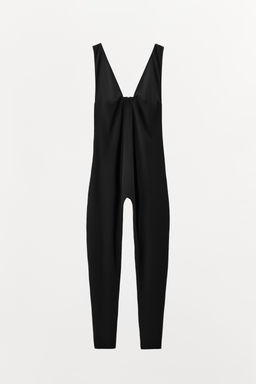 STRAPPY JUMPSUIT WITH POLYAMIDE AND ZIP - Zara фото 6