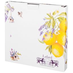 НАБОР ТАРЕЛОК ЗАКУСОЧНЫХ LEFARD ПРОВАНС ЛИМОНЫ 2 ШТ. 20,5 СМ (КОР=24НАБ.)  фото 2