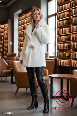 Шуба женская из искусственного меха