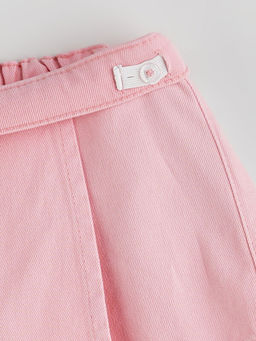 Basic K?z ?ocuk Denim G?r?n?ml? ?ort Etek