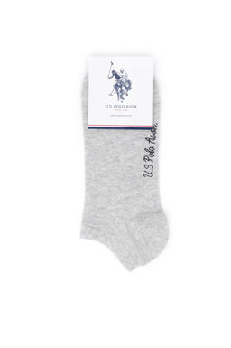 Женские серые меланжевые носки Неожиданная скидка в корзине - U.s. polo assn фото 4