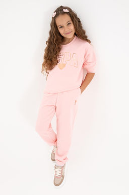 K_z _ocuk A__k Pembe Parlak Bask_l_ E_ofman Tak_m_