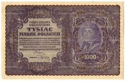 1000 марок 1919 года Польша