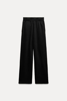 WASHED INTERLOCK TROUSERS - Zara фото 13