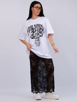 Костюм Монохром 2 чёрный, трикотаж - Малина фото 35