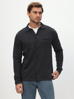 Кардиган мужской GREG G148-TB (графит)  фото 10