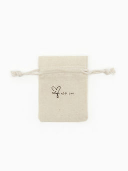 Цена за 50 шт. Мешочек подарочный Нежность лён, 7?9 см, бежевый - Simaland фото 3