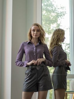 шорты ИМИТАЦИЯ КОЖИ ТМ ТРиКА 4439-0614  фото 2