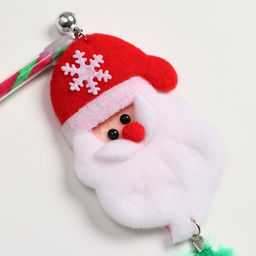 Дразнилка для кошек с бубенчиком Дед мороз, 30 см - Пижон фото 3