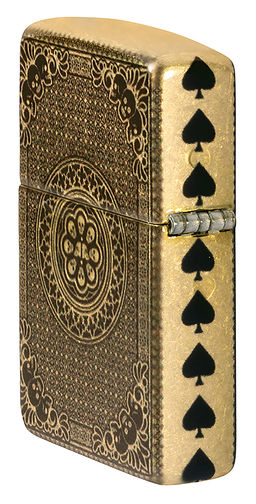 Зажигалка ZIPPO Туз черепов | Ace of Skulls 46388  фото 8
