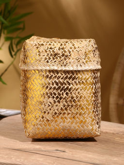 Корзинка плетёная «Аварис», 17×17×25 см