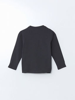 Bisiklet Yaka Sonic Bask?l? Erkek ?ocuk Ti??rt