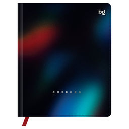 Дневник тв. об., иск. кожа 1-11 кл. "Gradient. Black" (D5h48_64483, BG) печать, тиснение фольгой, ляссе