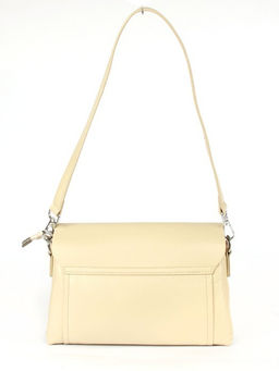 Сумка женская натуральная кожа GU 2033-6638, 3отд, плечевой ремень, бежевый SALE 265816 - Adelia фото 2