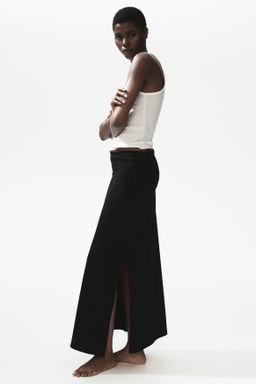 Falda de algod?n con cintura plegable - H&m фото 4