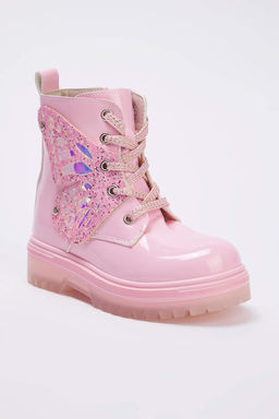 Pembe Fermuarl? ve Bagc?kl? Kucuk K?z Cocuk Kids Postal Rugan Bot
TAKAW26BO00009 - Trendyolmilla фото 4
