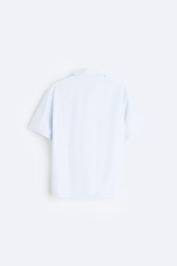 STRIPED OXFORD SHIRT - Zara фото 8
