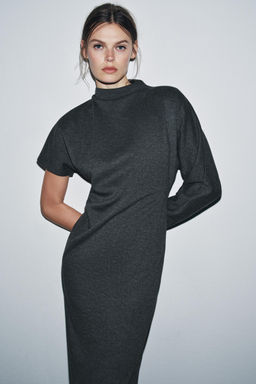 ASYMMETRIC LONG DRESS - Zara фото 4