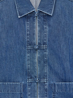Camisa de sarga de denim - H&m фото 3