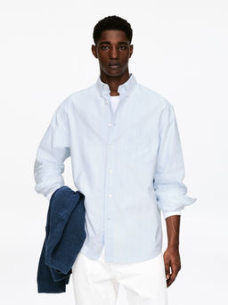 Camisa Oxford oversize
