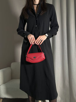 Платье Канна (черный) - Nadi bordo фото 11