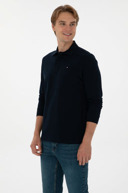 Erkek Lacivert Basic Sweatshirt Sepette S_rpriz _ndirim - U.s. polo assn фото 8