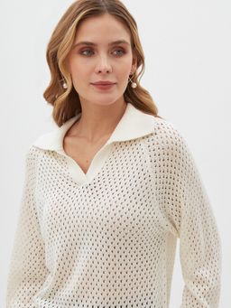 Conso/KJL 220705 - ivory Джемпер Женский