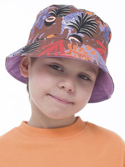 PELICAN, панама для мальчиков, Коричневый