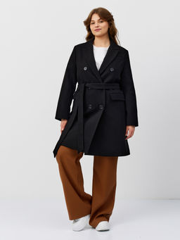 Пальто женское демисезонное 26897 (черный)