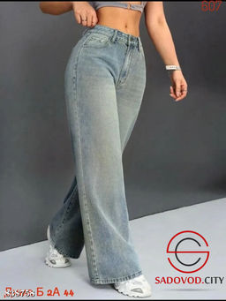 Джинсы с высокой посадкой