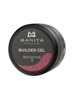 Manita Professional Гель моделирующий для ногтей светоотражающий / Builder Gel Reflective №08, 15 мл