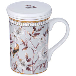 КРУЖКА ЗАВАРОЧНАЯ LEFARD COMPLIMENT С СИТОМ И КРЫШКОЙ 300 МЛ (КОР=24ШТ.)