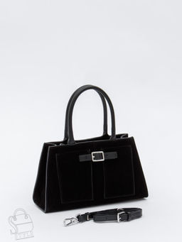 Сумка женская кожаная 990189NN black Natale Navetta