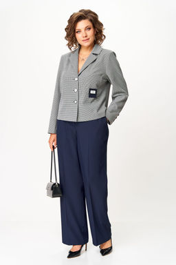 Костюм Aira Style 24240 серо-синий